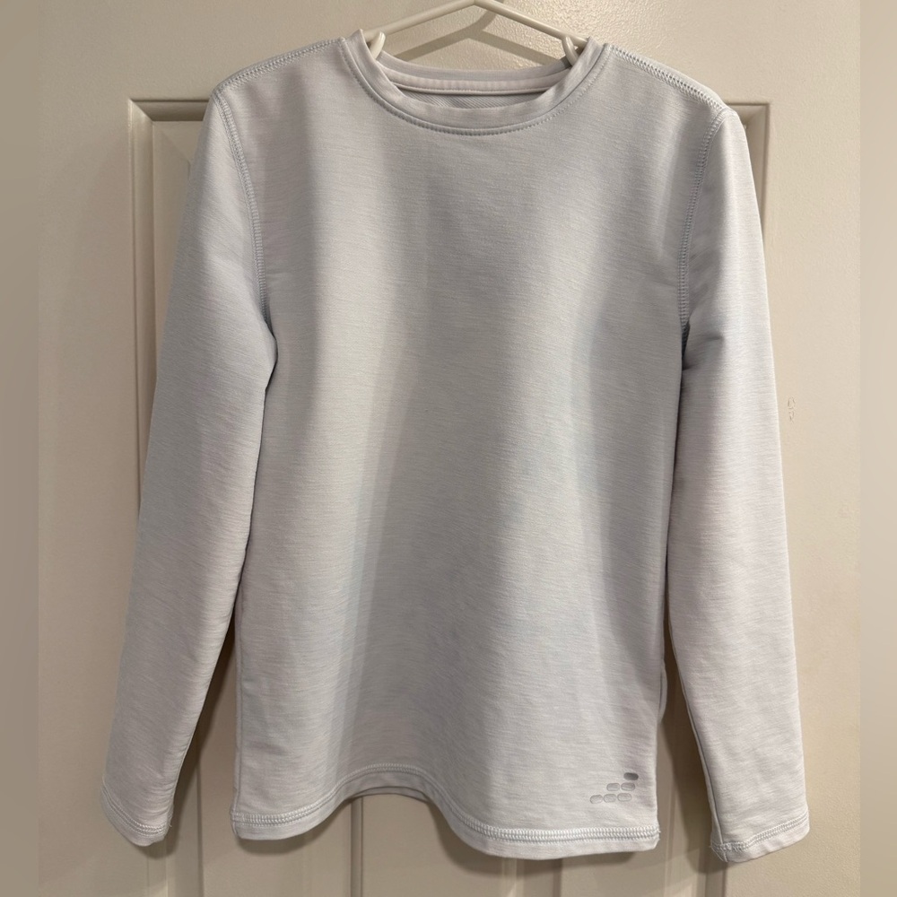 BCG white cold weather long sleeve